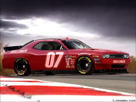 NASCAR Challenger by jonsibal on DeviantArt