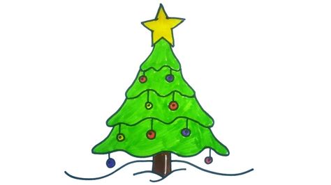 30 DIY Christmas Tree Drawing Ideas: Projects To Do With The Kids ...