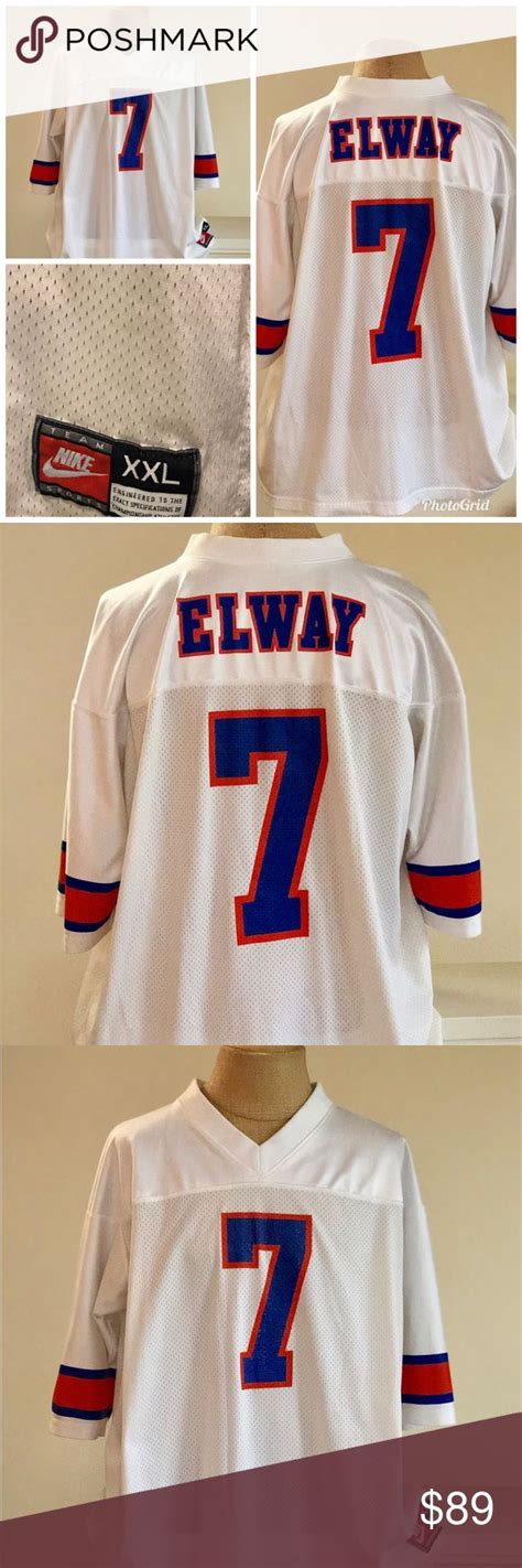 SOLD!!!! Vintage Nike John Elway Jersey #7 | Vintage nike, Jersey, Nike