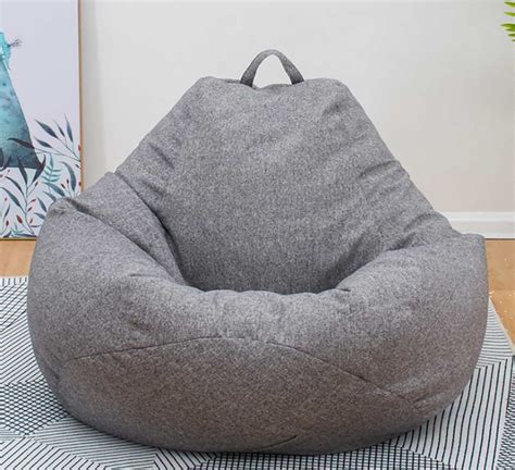 CoverBrilliant™ Large Bean Bag | Bean bag sofa, Bean bag chair, Bean bag chair bed