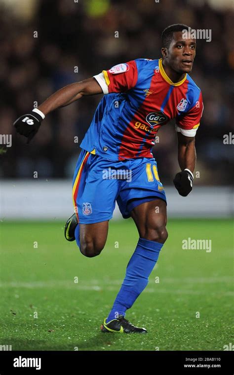 Wilfried Zaha, Crystal Palace Stock Photo - Alamy