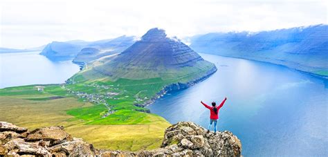 Hiking Faroe Islands' Stunning Mountain of Villingardalsfjall (Denmark ...