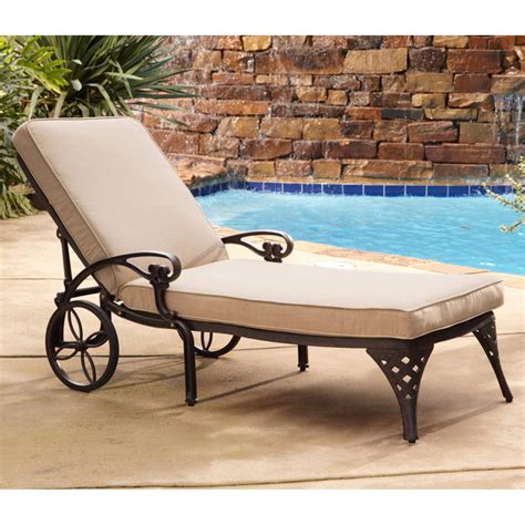 Home Styles Biscayne Outdoor Chaise Lounge Chair - Walmart.com
