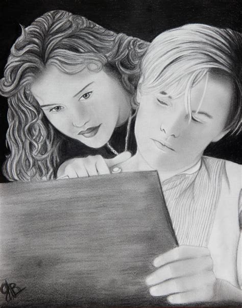 The drawing scene -Jack and Rose- Titanic by GennyShelly98 on DeviantArt