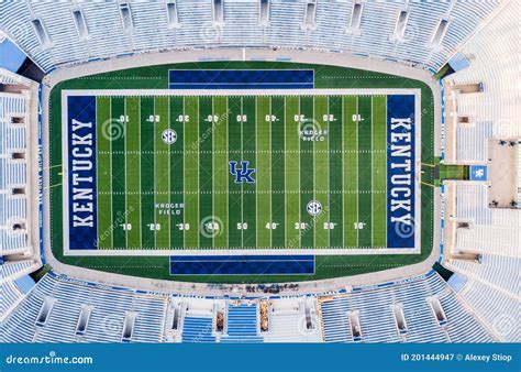 University of Kentucky Football Field Editorial Photography - Image of ...