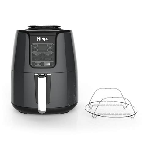 Ninja Air Fryer, 1550-Watt Programmable Base for Air Frying, Roasting ...