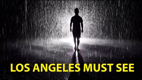 LACMA: Rain Room Review - YouTube