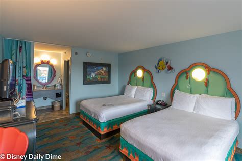 Disney’s Art of Animation Little Mermaid Room Review | Disney Daily Dime