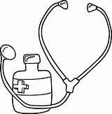 Doctor Tools clipart Metalmarious Medicine And A Stethoscope Coloring  sketch template