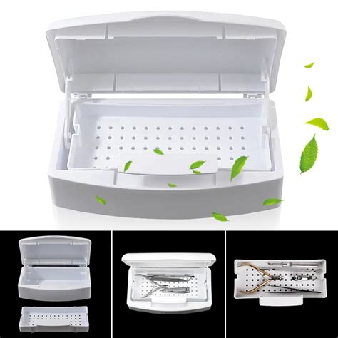 Aliexpress.com : Buy Sterilizing Clean Sterilizer Tray Box Nail Art Salon Tool Manicure Box ...