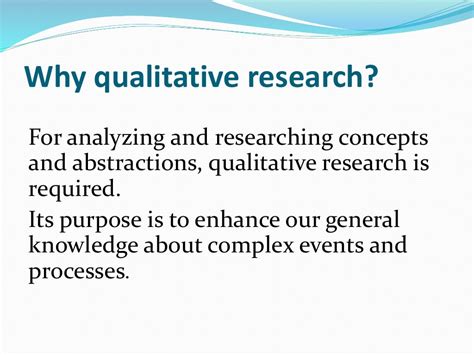 Observation in Qualitative Research