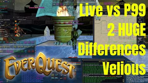 Everquest TLP vs P99 Velious 2 HUGE Differences (CS Key & Ports) - YouTube