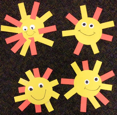 Sun craft for kids – Artofit