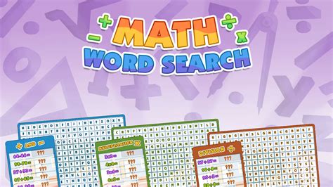 Math Word Search | Play Free Games Online