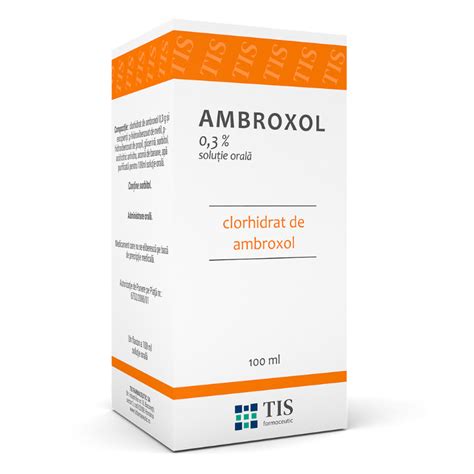 AMBROXOL 0,3%, soluție orală - Tis Farmaceutic