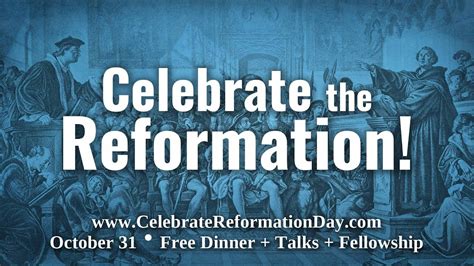 Celebrate Reformation Day With Us! - YouTube