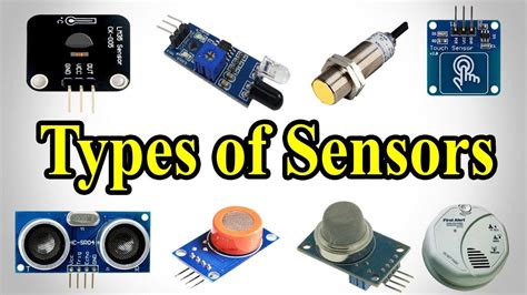 Types of Sensors - Sensors Types - Different Types of Sensors | Sensors technology, Sensor ...