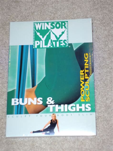 Winsor Pilates Power Sculpting with Resistance Buns & Thighs DVD Mari ...