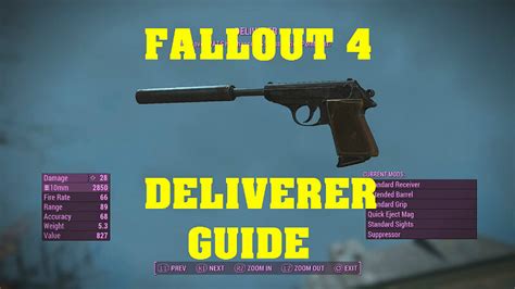 Fallout 4: Deliverer - One of the Best Pistols | GamesCrack.org