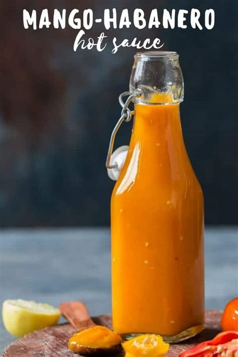 Mango Habanero Hot Sauce Recipe (with Video) -CurryTrail