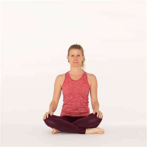 Easy cross-legged pose / Sukhasana | Ekhart Yoga