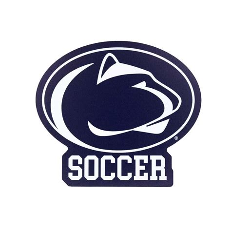 Penn State Logo Soccer 6" Magnet | Souvenirs > CAR ACCESSORIES > MAGNETS