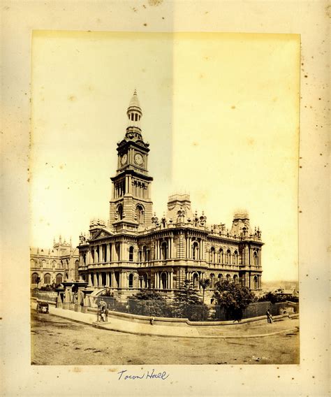 Sydney Town Hall | Australia history, Local studies, History photos