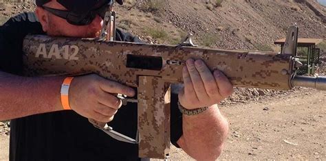 Made in the USA: The AA12 Shotgun - Small Arms Review