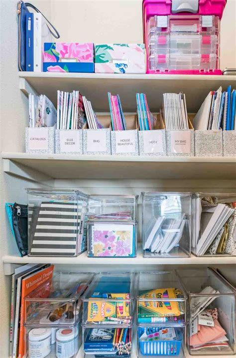 The Best Way to Organize Office Supply Closet - Our Blue Ridge House