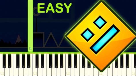 Stereo Madness Piano Tutorial | Geometry Dash Level 1