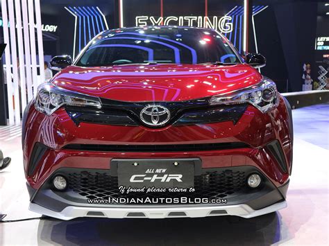 Spied in India, Toyota C-HR TRD showcased at the GIIAS 2018