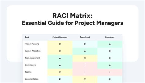 RACI Matrix Guide for 2024 [FREE Template] - Noty.ai