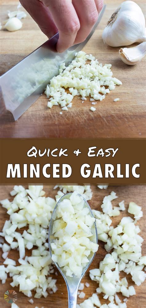 How to Mince Garlic Cloves - Evolving Table