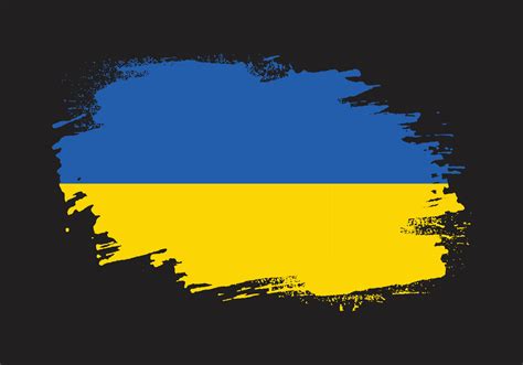 Colorful abstract Ukraine flag design 16854488 Vector Art at Vecteezy