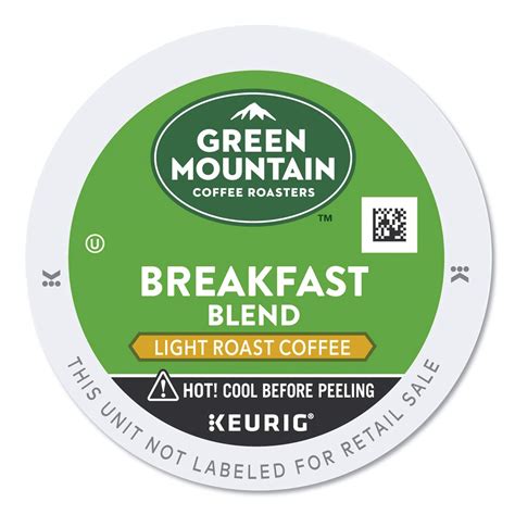 Green Mountain Coffee Roasters Breakfast Blend, Single-Serve Keurig K ...