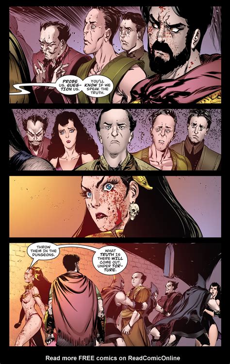 Read online Queen of Vampires comic - Issue #3