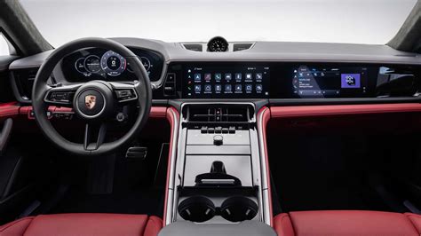 The New Porsche Panamera Interior Is All About Screens And Touch Controls