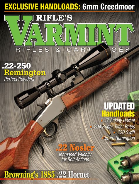 Varmint Rifles & Cartridges 2016