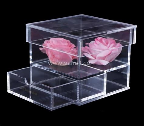 Factory Custom Acrylic Box With Drawer