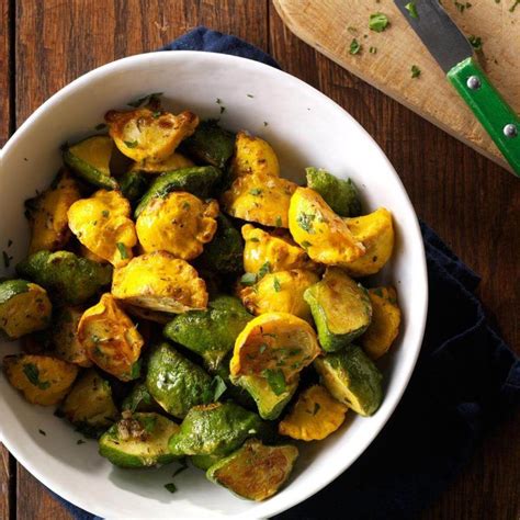 Garlic-Herb Pattypan Squash | Recipe | Vegetable recipes, Patty pan squash recipes, Squash recipes