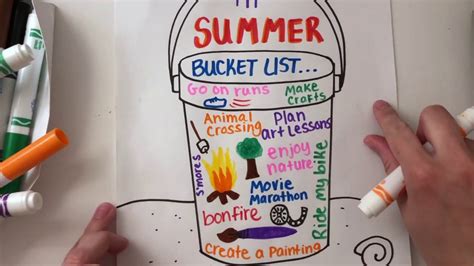 Summer Bucket List - YouTube