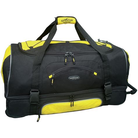 Traveler's Club® Adventure 30" 2-section Drop Bottom Rolling Duffel Bag - 618259, at Sportsman's ...