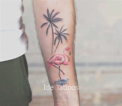 flamingo palm tree tattoo - bestusedminivan