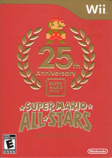 Super Mario All-Stars: 25th Anniversary Edition Box Shot for Wii - GameFAQs