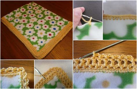 Edges for Fleece soft Baby Blankets [Free Crochet Pattern] - Your Crochet