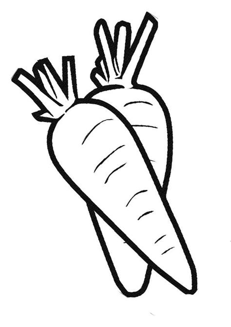 Free Printable Carrot Coloring Pages - Belinda Berube's Coloring Pages