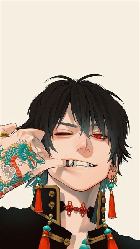 Tattoo, chinese, art, japanese, anime_boy, yakuza, anime HD phone ...