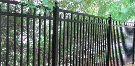 The Most Popular Metal Fence Designs & Colors - Smucker Fencing