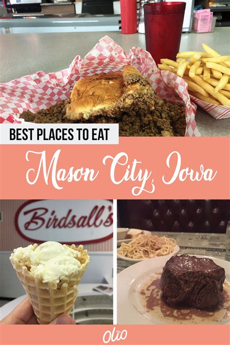 10 Places to Eat in Mason City, Iowa | Olio in Iowa | Mason city, Culinary travel, Foodie travel