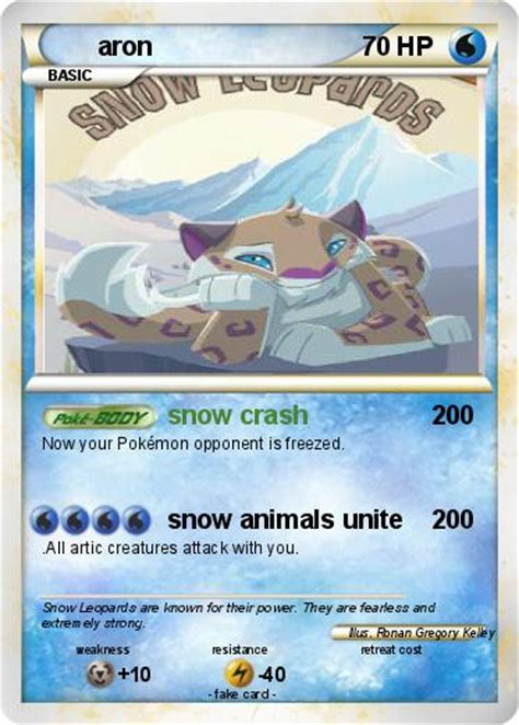 Pokémon aron 116 116 - snow crash - My Pokemon Card